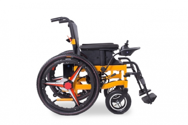 Alpenmobil - Elektro Rollstuhl "ME Double-Orange" - faltbar
